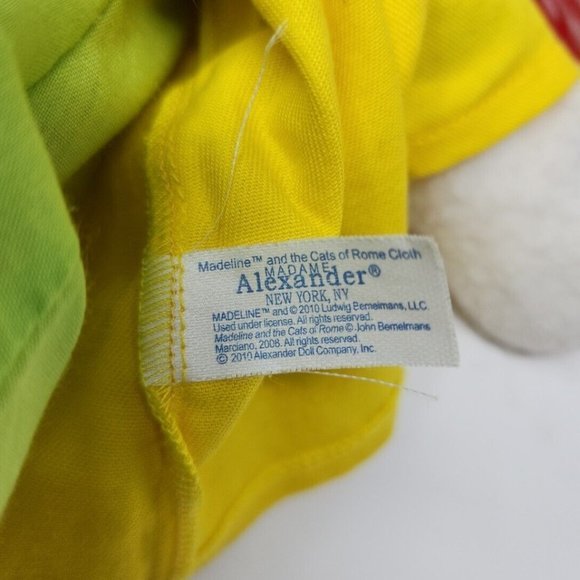 Madame Alexander 18.5" Cloth Madeline Cats Of Rome Yellow Coat Cloth Doll - Picture 5 of 8